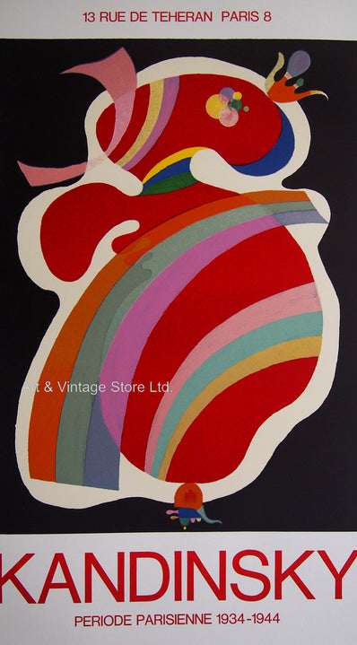 Wassily Kandinsky - Original Artist Poster 1969