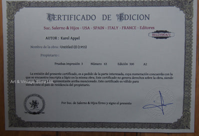 Karl Appel - Fine Art Print