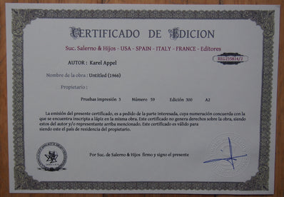 Karl Appel - Fine Art Print