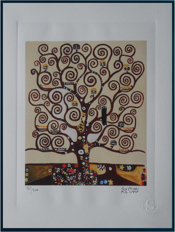 Gustav Klimt - Hand Pressed Print