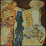 Gustav Klimt - Hand Pressed Print