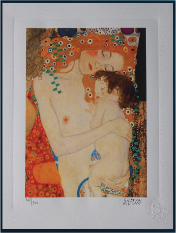 Gustav Klimt - Hand Pressed Print