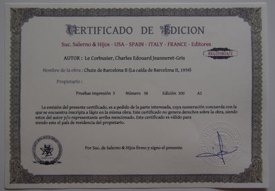 Le Corbusier - Fine Art Print