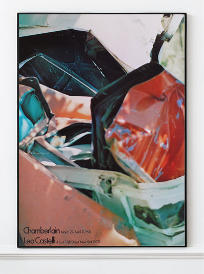 John Chamberlain - Original Artist Poster 1976