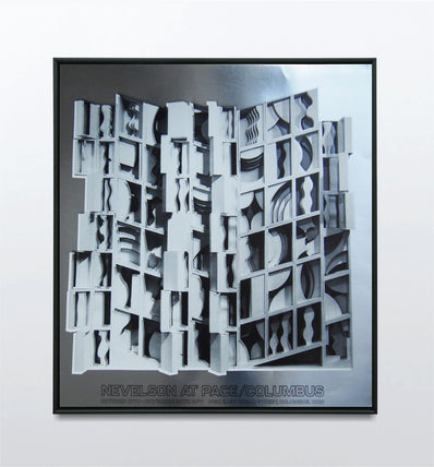 Louise Nevelson at Pace – Original Artist Poster 1977