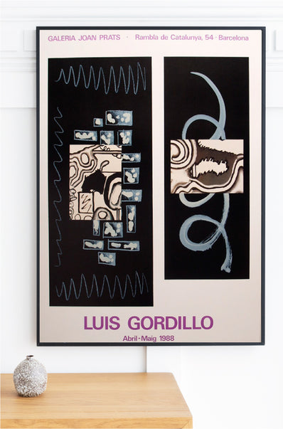 Luis Gordillo - Original Artist Poster 1988
