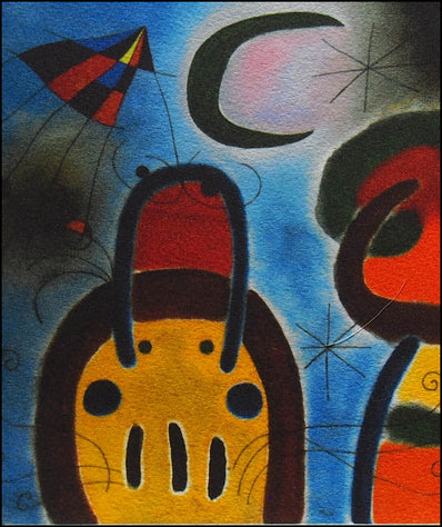 Joan Miró - Hand Pressed Print