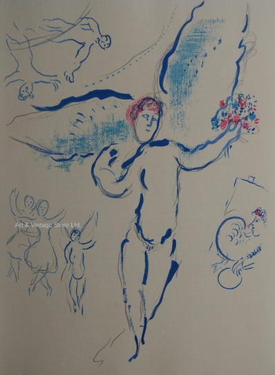 Marc Chagall - Original Lithograph 1965
