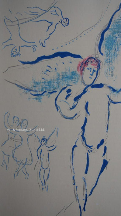 Marc Chagall - Original Lithograph 1965