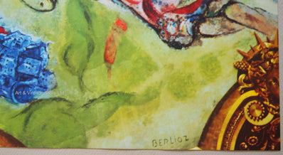 Marc Chagall - Original Lithograph 1965