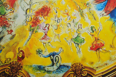 Marc Chagall - Original Lithograph 1965