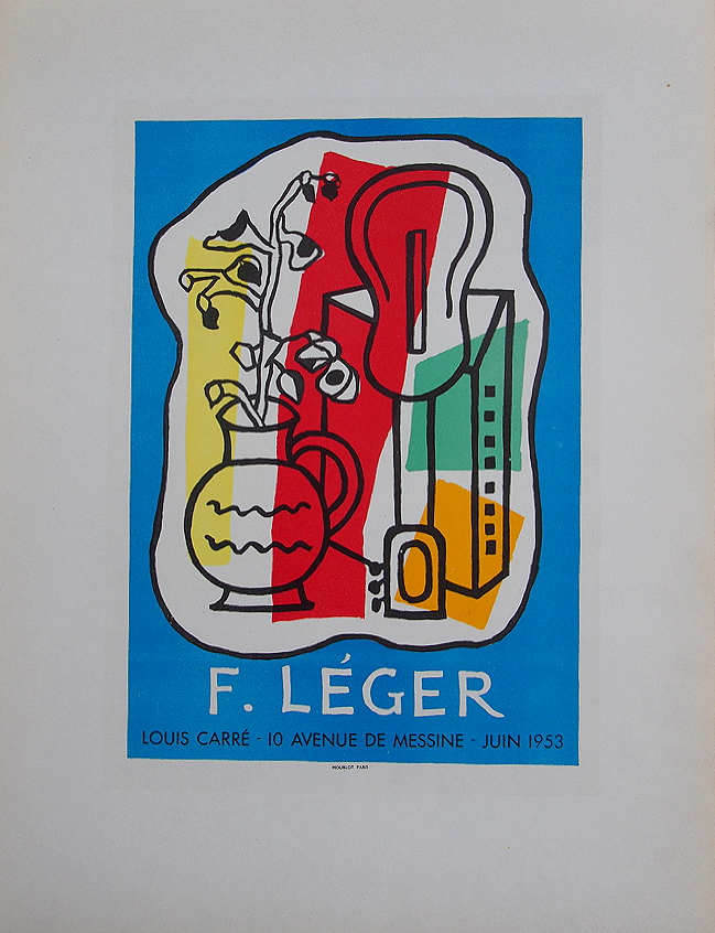 Fernand Leger Vintage Print - Original Lithograph 1959 – Art & Vintage ...