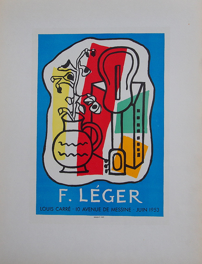 Fernand Leger Vintage Print - Original Lithograph 1959