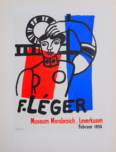 Fernand Leger Vintage Print - Original Lithograph 1959