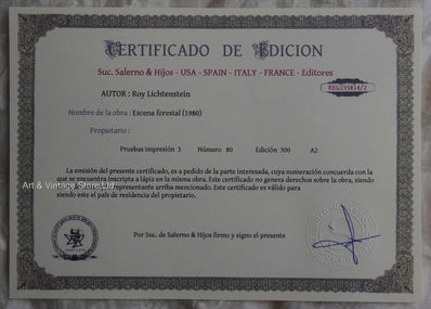 Roy Lichtenstein - Fine Art Print