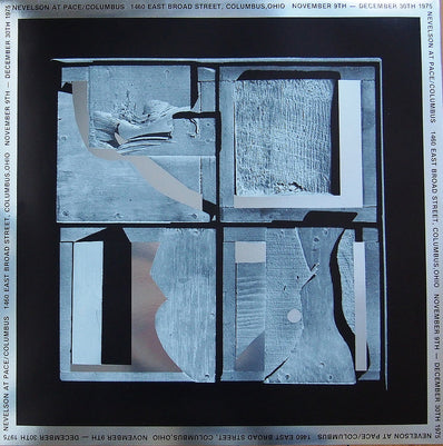 Louise Nevelson at Pace – Original Artist Poster 1975