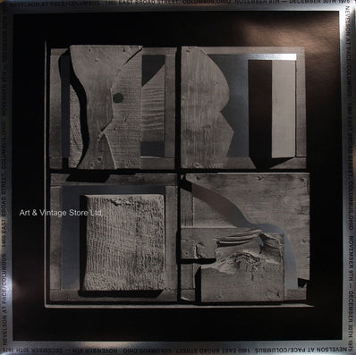 Louise Nevelson at Pace – Original Artist Poster 1975