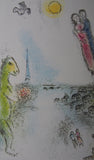Marc Chagall - Original Lithograph 1965