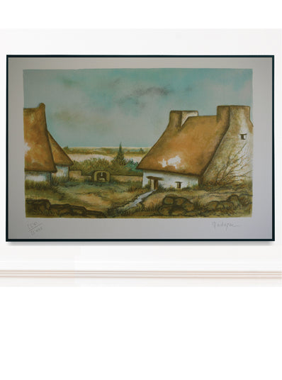 Maduzac Vintage Print - Original Lithograph 1980's