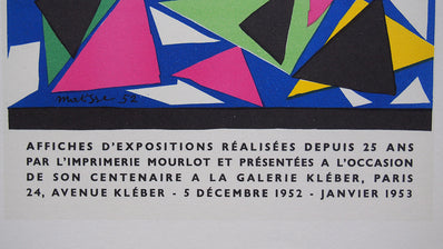 Henri Matisse Vintage Print - Original Lithograph 1959