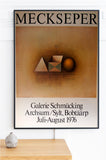 Frederich Meckseper - Hand signed Original Artist Poster 1976