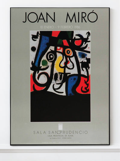 Joan Miró Original Artist Poster 1986