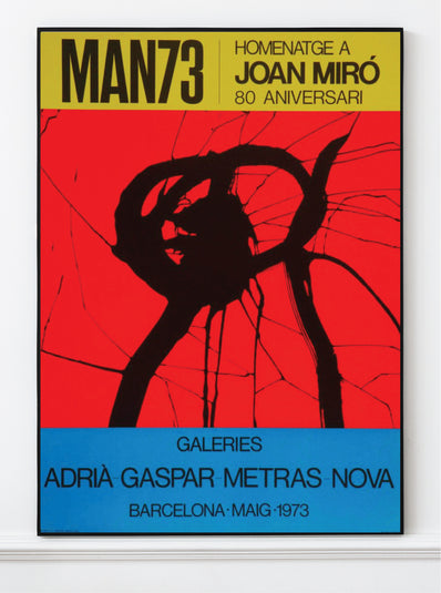 Joan Miró Original Artist Poster 1973