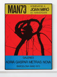 Joan Miró Original Artist Poster 1973