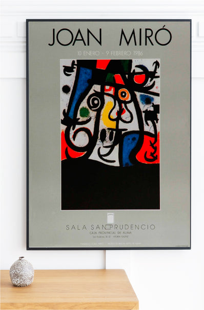 Joan Miró Original Artist Poster 1986