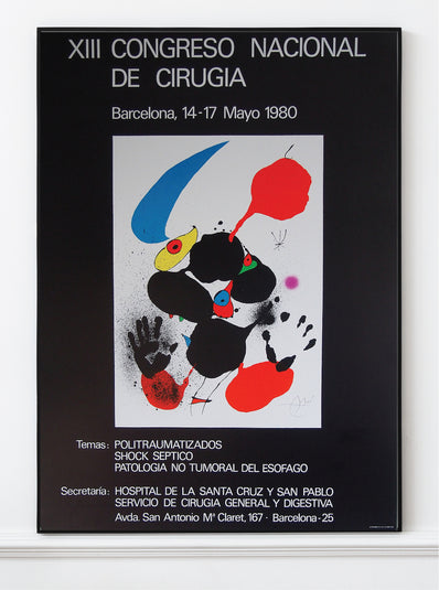 Joan Miró Original Artist Poster 1980