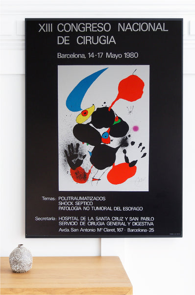 Joan Miró Original Artist Poster 1980
