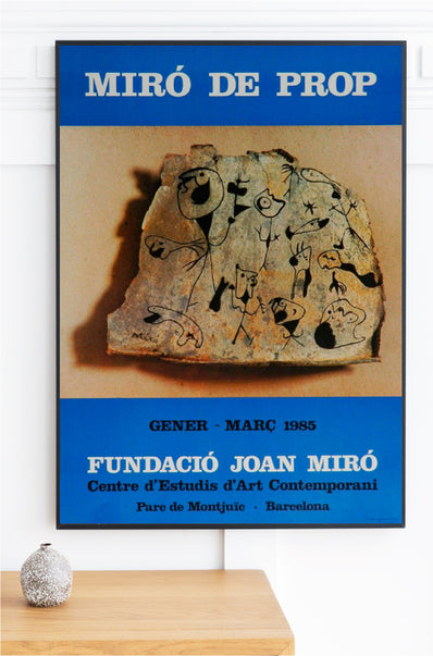Joan Miró Original Artist Poster 1985