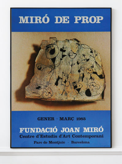Joan Miró Original Artist Poster 1985