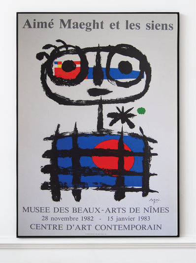Joan Miró Original Artist Poster 1982
