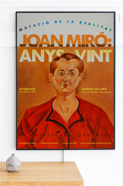 Joan Miró Original Artist Poster 1983