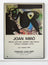 Small Joan Miró Original Artist Poster 1982