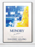 Monory - Original Artist Poster 1988