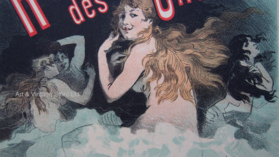 Jules Chéret - Original Stone Lithograph 1898