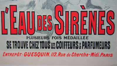 Jules Chéret - Original Stone Lithograph 1898