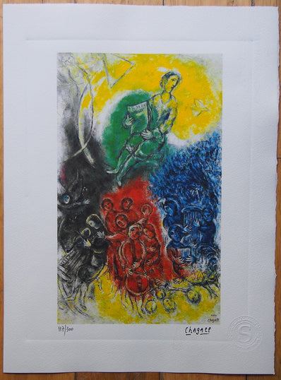 Marc Chagall - Hand Pressed Print