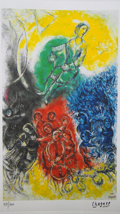 Marc Chagall - Hand Pressed Print