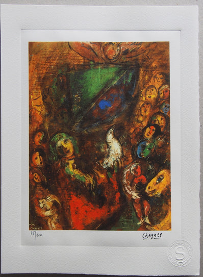 Marc Chagall - Hand Pressed Print