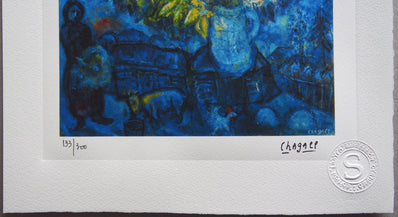 Marc Chagall - Hand Pressed Print