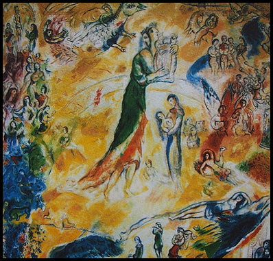 Marc Chagall - Hand Pressed Print