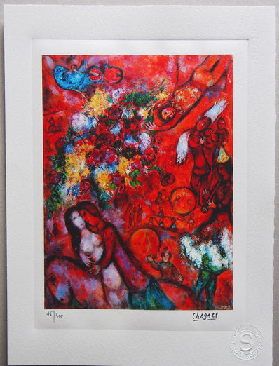 Marc Chagall - Hand Pressed Print