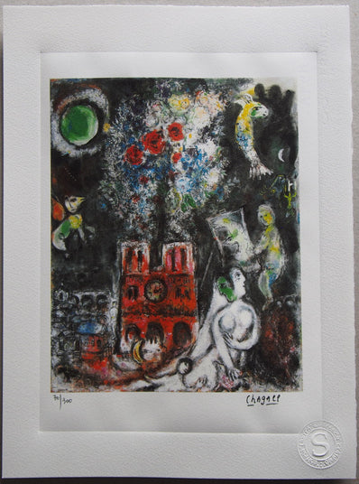 Marc Chagall - Hand Pressed Print