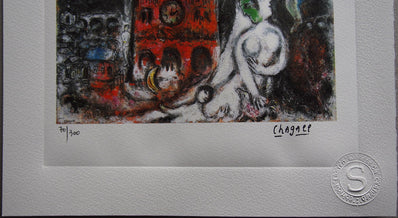 Marc Chagall - Hand Pressed Print