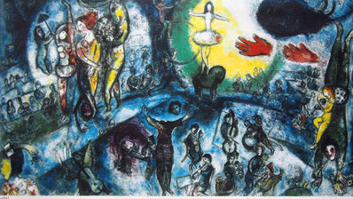 Marc Chagall - Hand Pressed Print