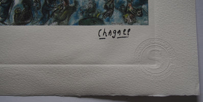 Marc Chagall - Hand Pressed Print