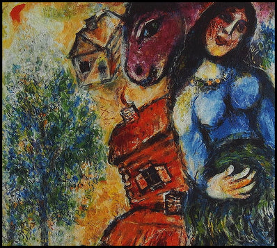 Marc Chagall - Hand Pressed Print